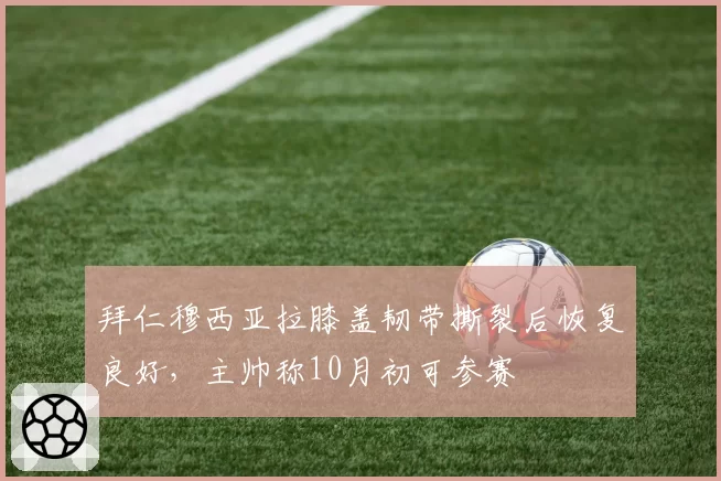 拜仁穆西亚拉膝盖韧带撕裂后恢复良好，主帅称10月初可参赛